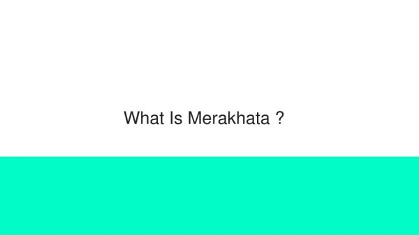 what is merakhata