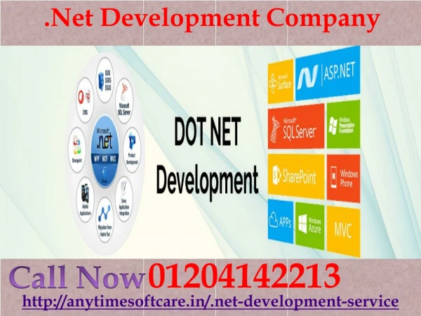 Deal With .Net Development Company For Service |Reduce Work Effort