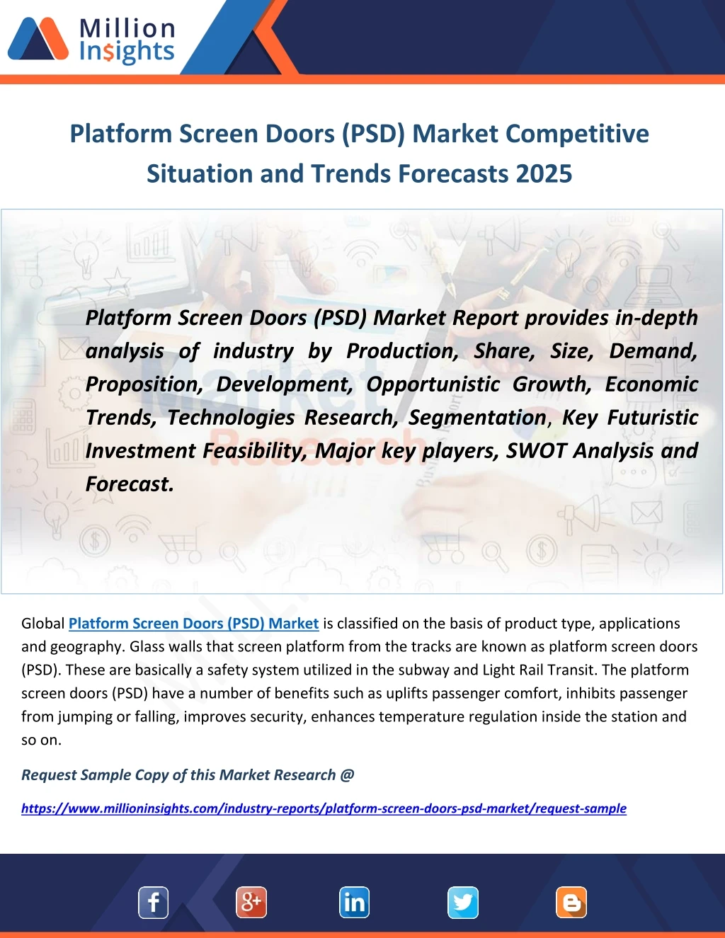 platform screen doors psd market competitive