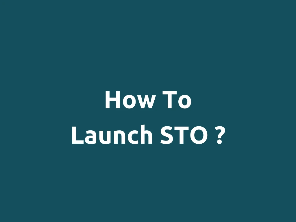 how to launch sto