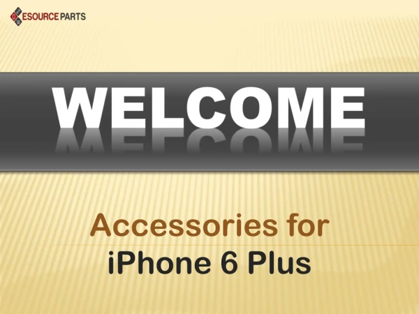 Accessories for iPhone 6