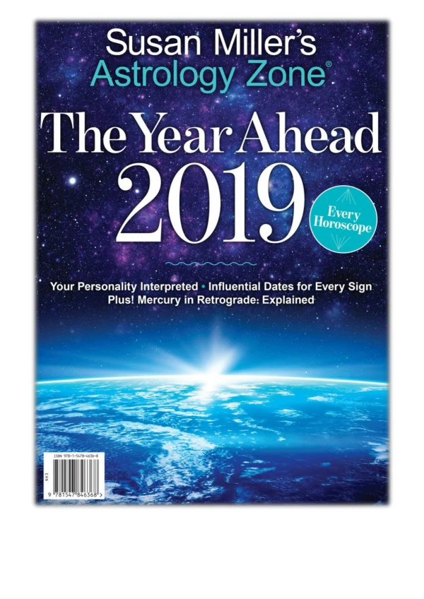 [PDF] Free Download Astrology Zone The Year Ahead 2019 By Susan Miller