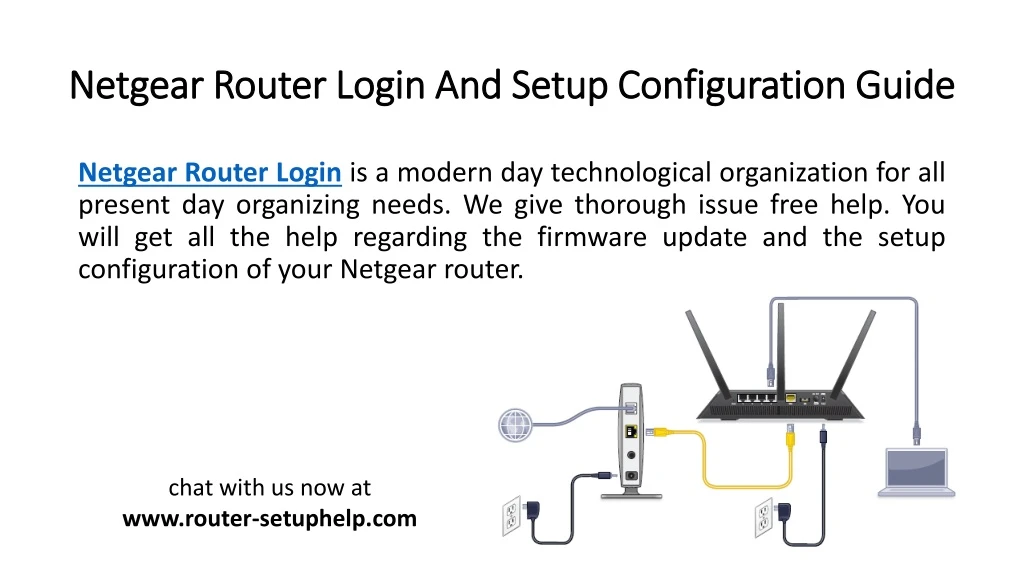 netgear router login and setup configuration guide