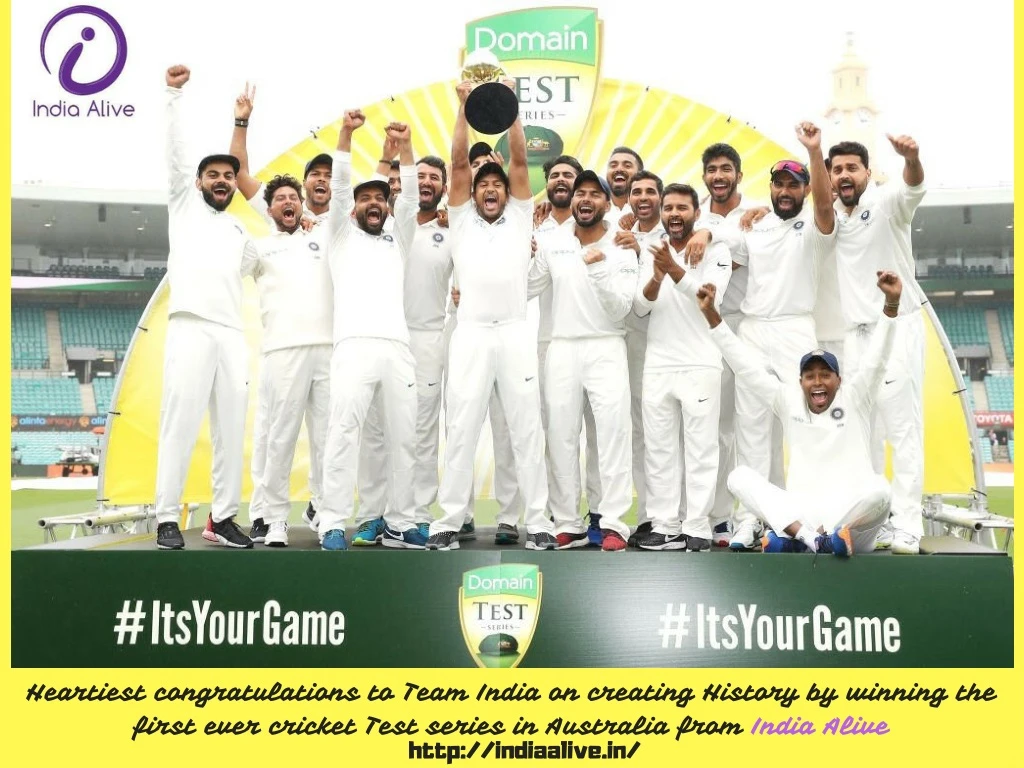 heartiest congratulations to team india