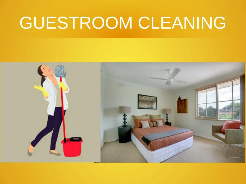guestroom cleaning