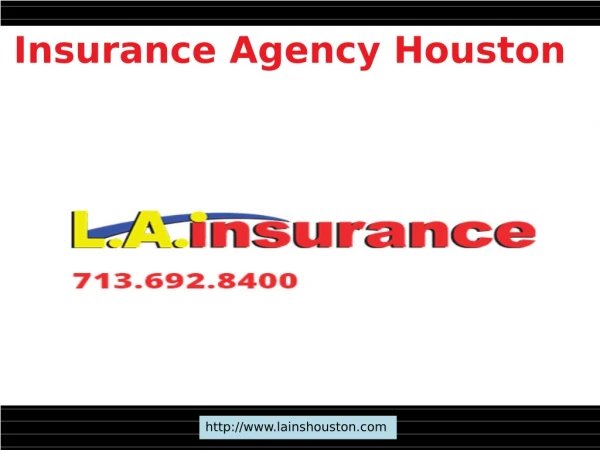 Insurance Agency Houston