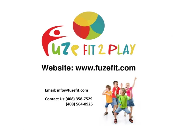 Fuzefit 2 Play – Activity Center with Unique Programs in San Jose