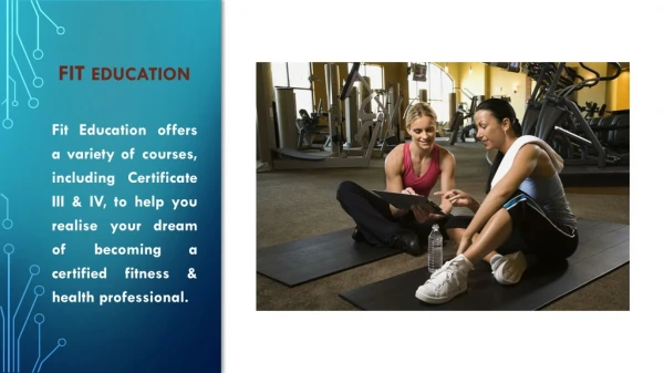 Online Fitness Education & Certificates