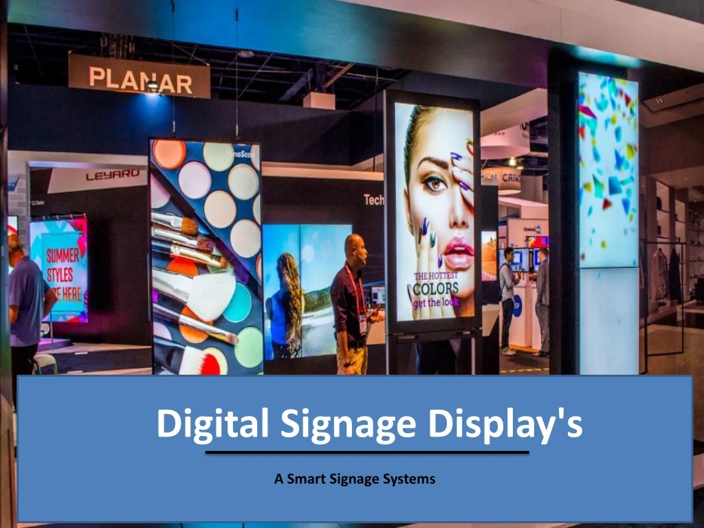 digital signage display s