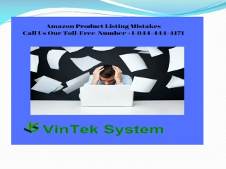 Amazon Product Listing Mistakes - slide 1
