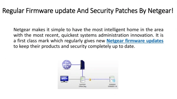 Regular Firmware update And Security Patches By Netgear!
