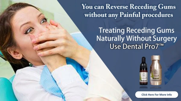 Best way to stop receding gums