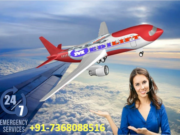 Take Superior Air Ambulance Services in Delhi with Doctor