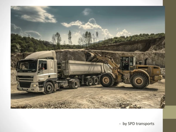 Building materials suppliers in coimbatore - SPD Transport