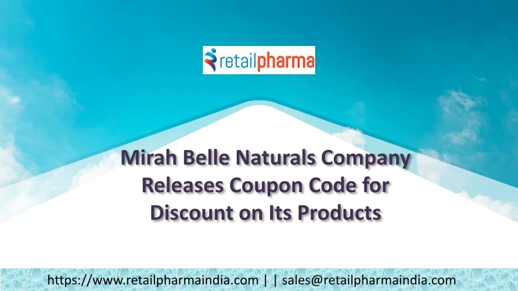 mirah belle naturals company releases coupon code for discount on its products