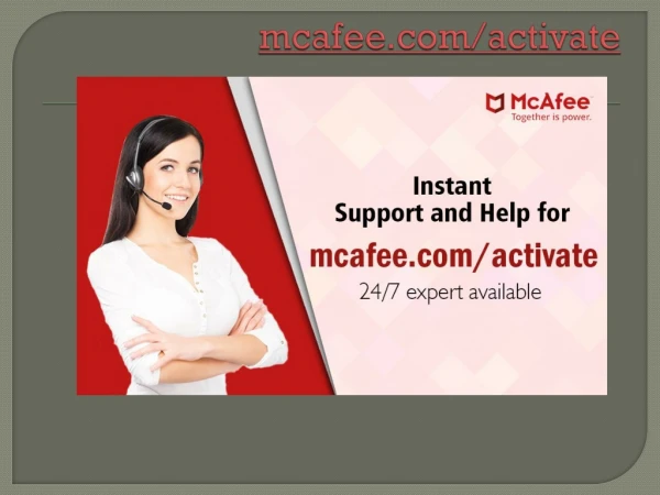 mcafee com activate