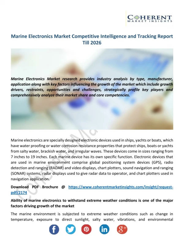 Marine Electronics Market
