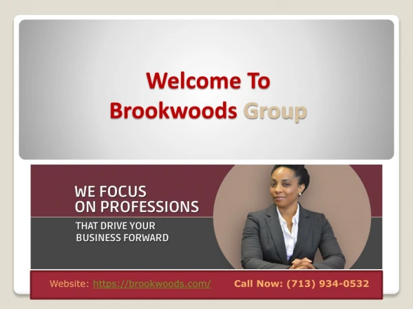 Brookwoods - Best Recruitment Agency in Houston, TX
