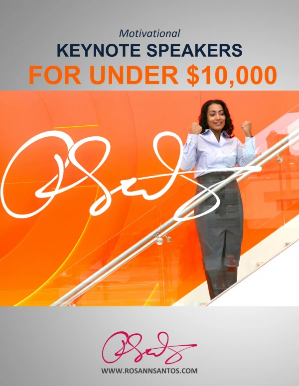 Motivational Keynote Speakers for Under $10000