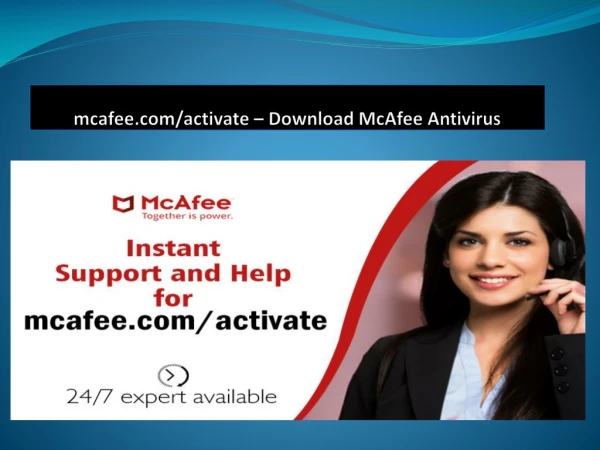 mcafee.com/activate - Install and Activate McAfee Antivirus By www.mcafee.com/activate