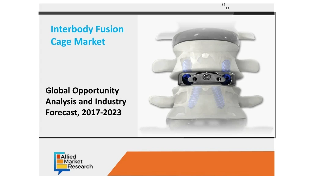interbody fusion cage market