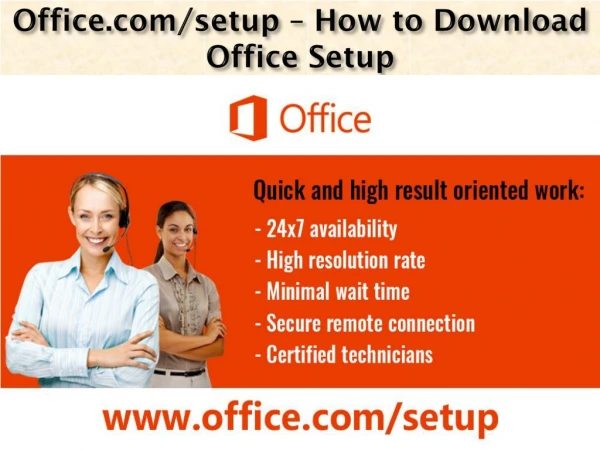 office.com/setup - Activate Microsoft Office Setup