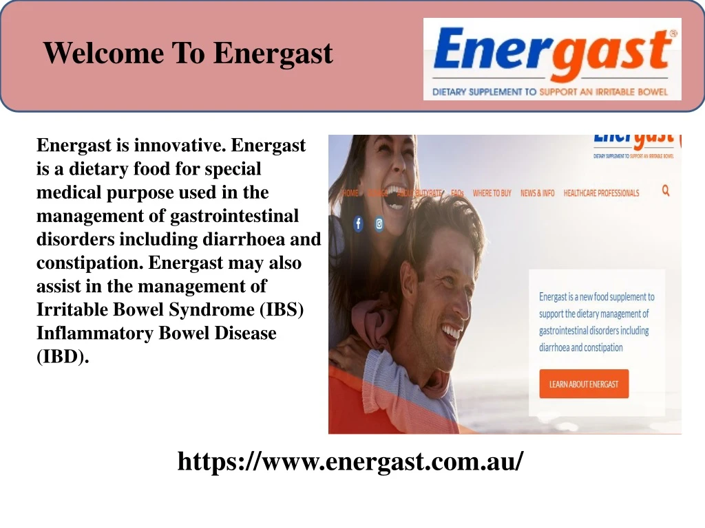 welcome to energast