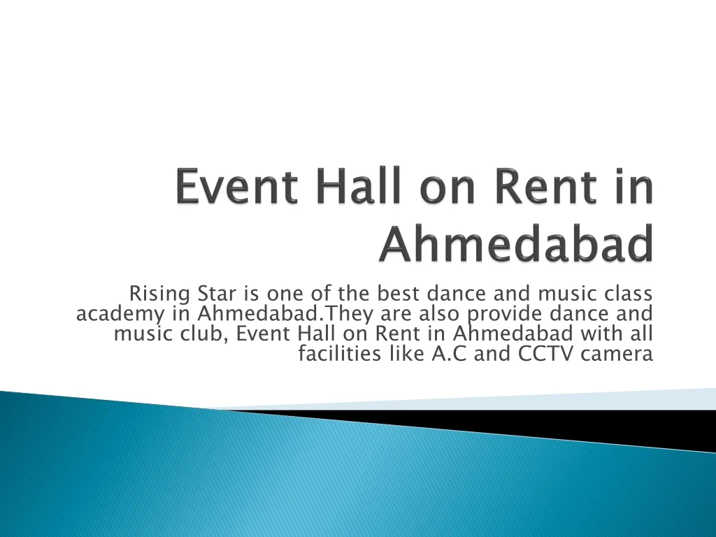 event hall on rent in ahmedabad