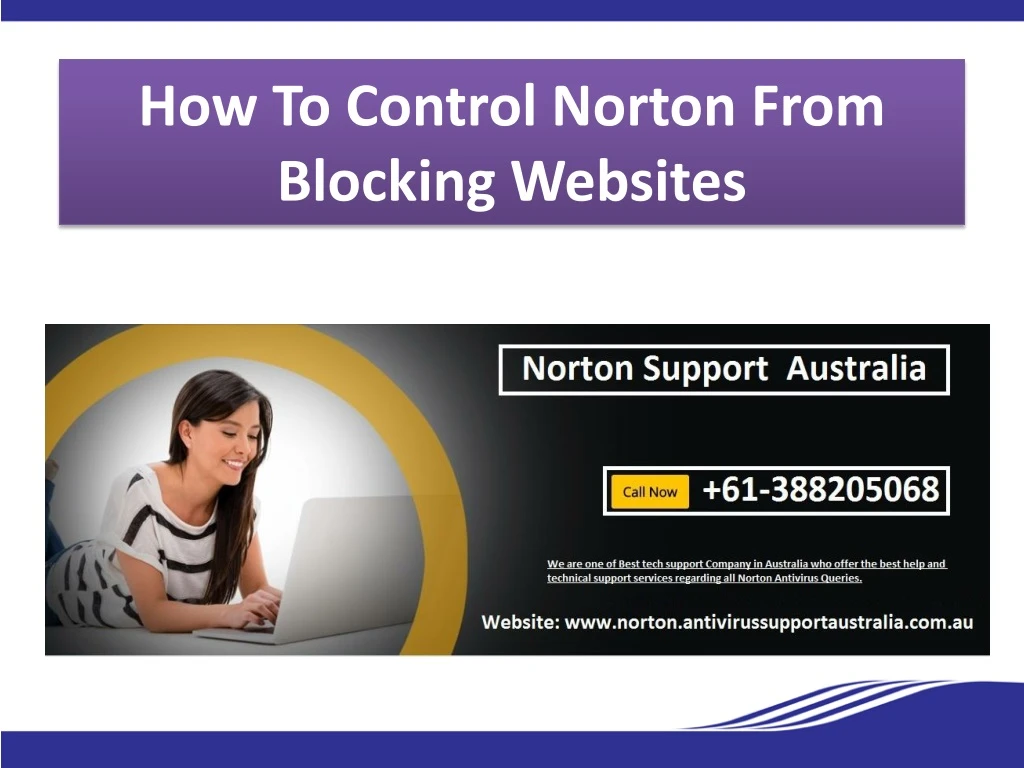 how to control norton from blocking websites