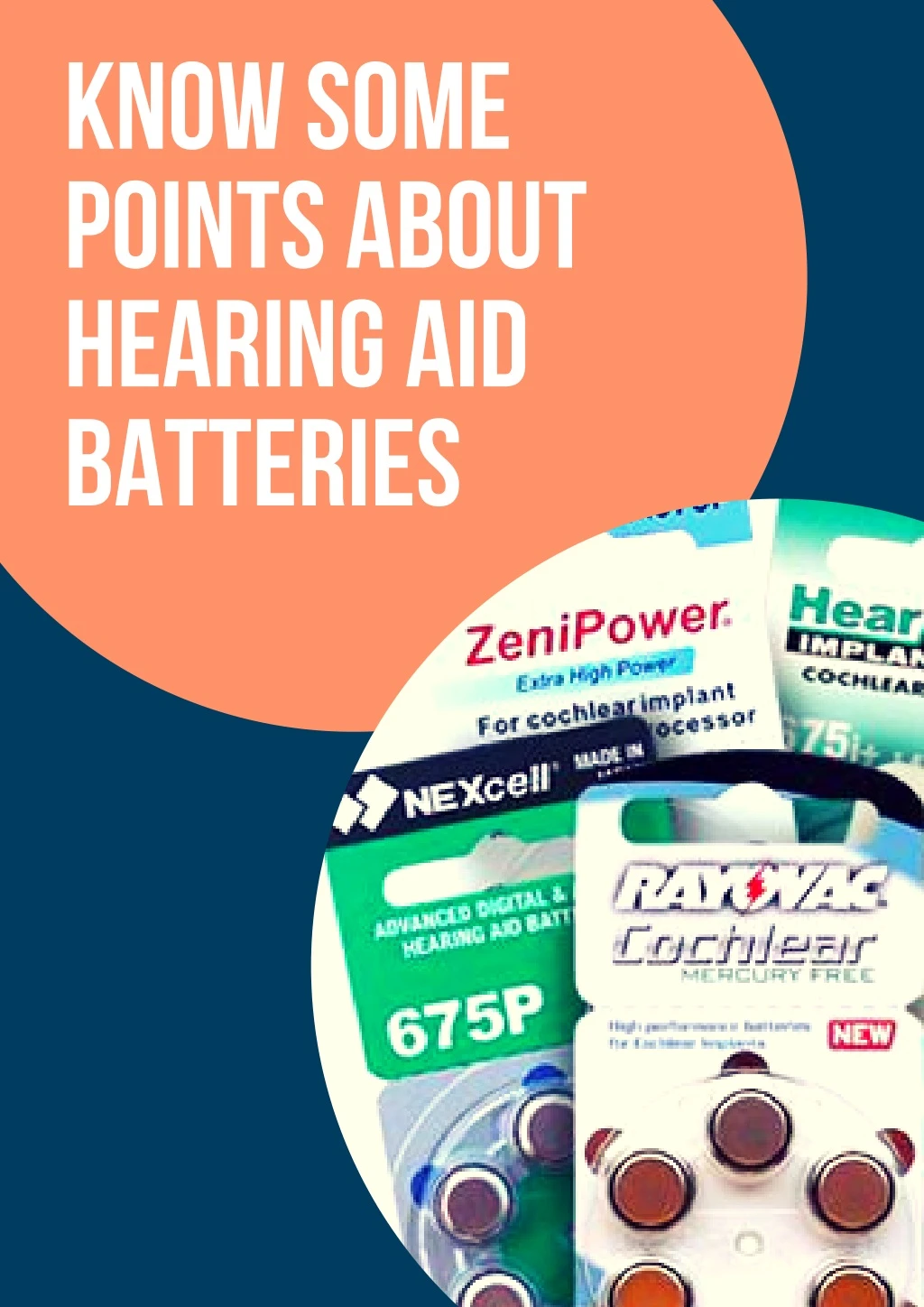 know some points about hearing aid batteries