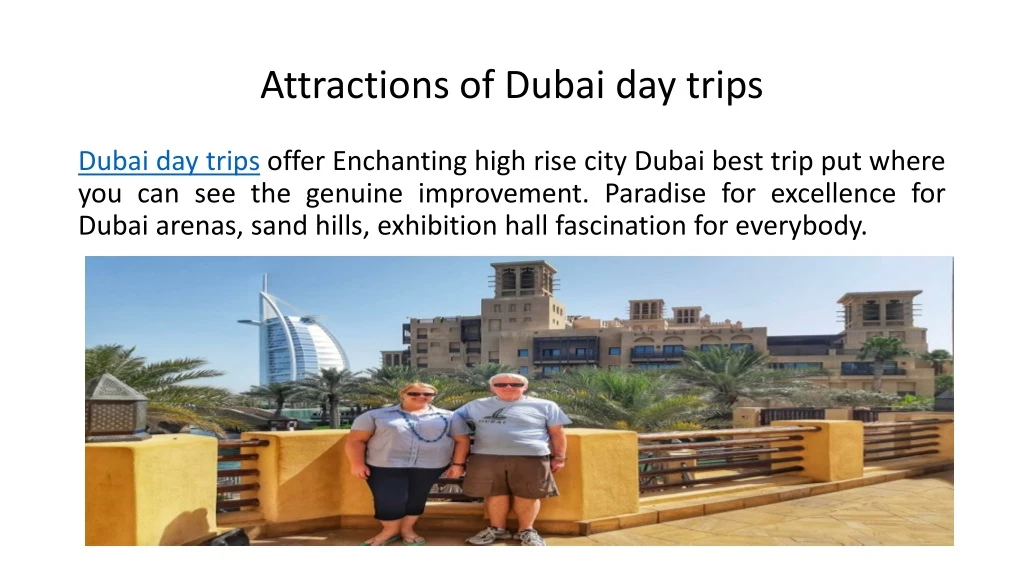 attractions of dubai day trips