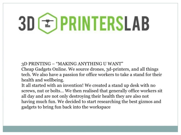3d printer kit australia - 3D Printers Lab