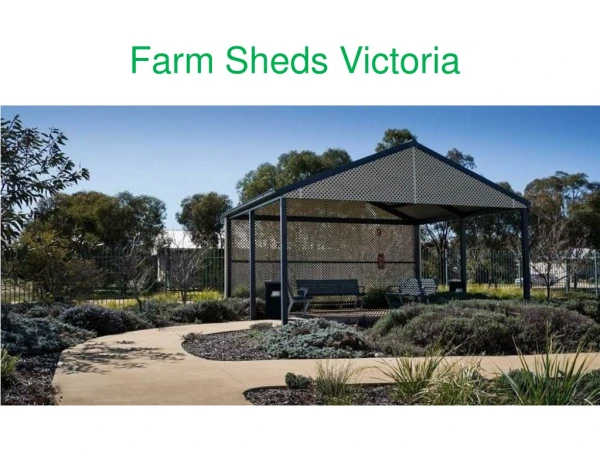All Sheds - Farm Sheds Victoria