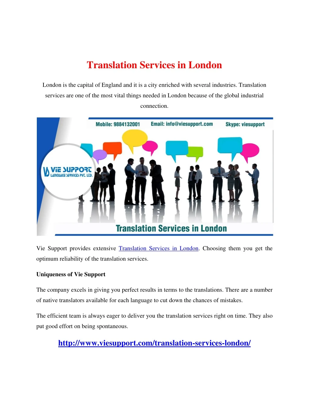 translation services in london