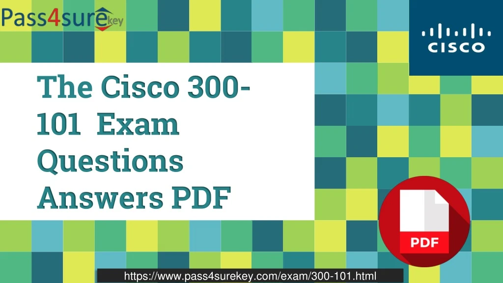 the cisco 300 101 exam questions answers pdf