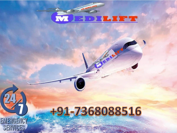 Take Most Prominent Air Ambulance Service in Bagdogra