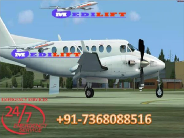 Take Trusted Air Ambulance Service in Dibrugarh with Medical Facility