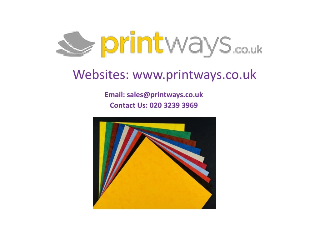 websites www printways co uk