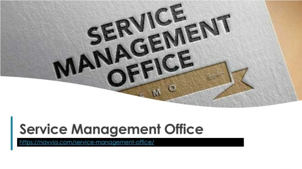 Service Management Office