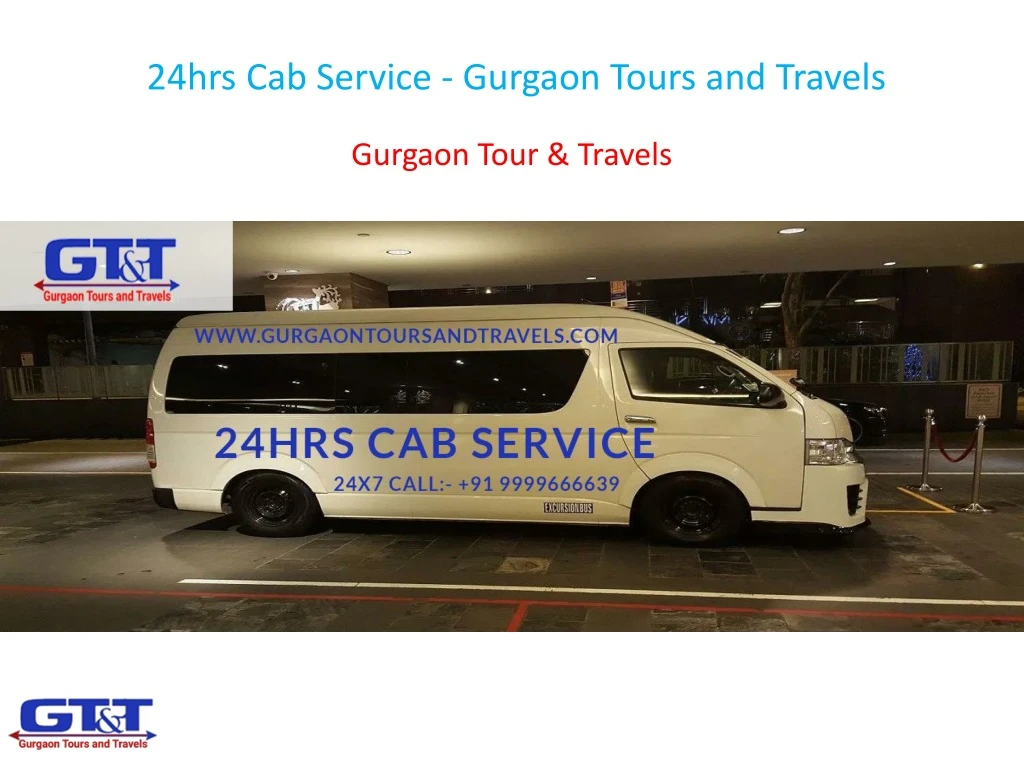 24hrs cab service gurgaon tours and travels