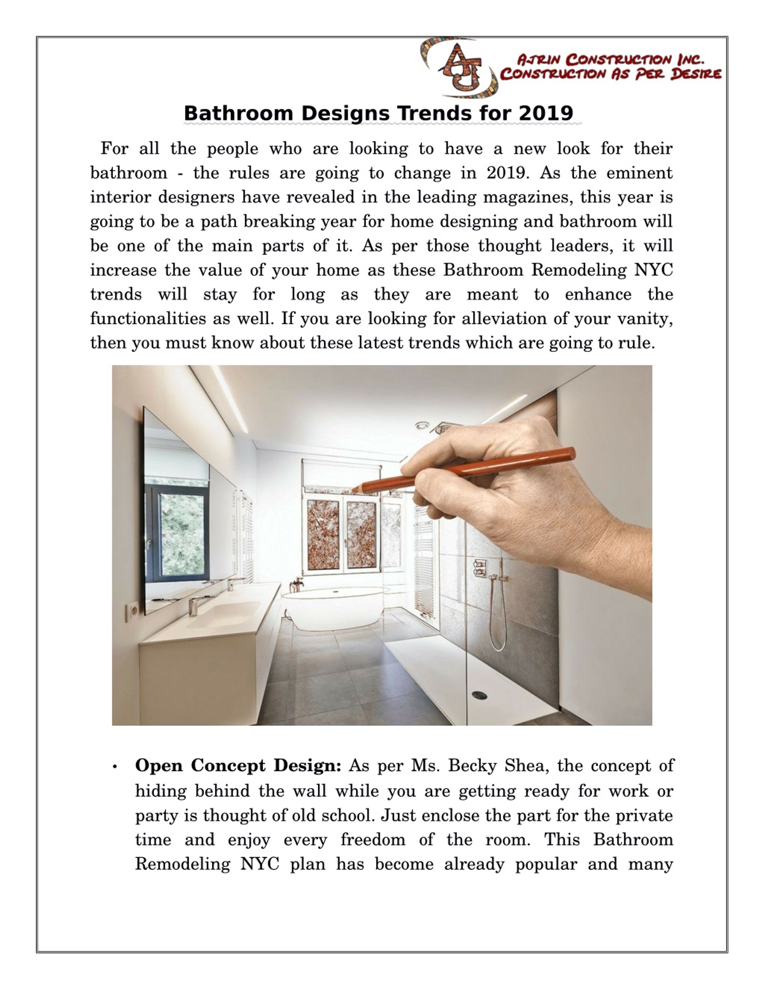 PPT - Bathroom Designs Trends for 2019 PowerPoint Presentation, free ...