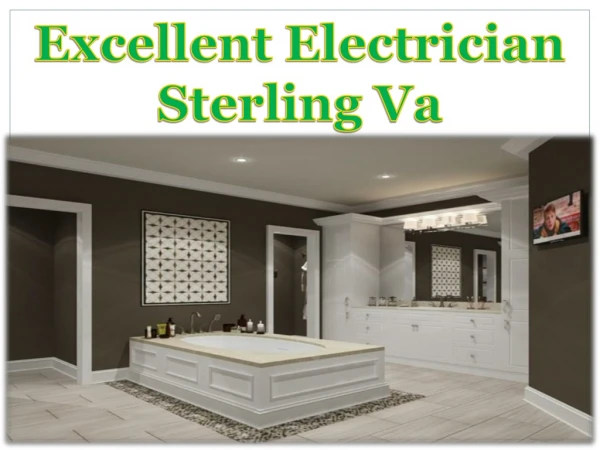 Excellent Electrician Sterling Va