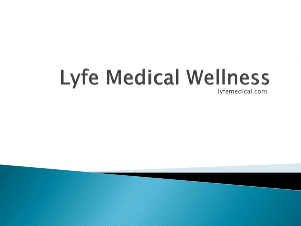 Know About the Benefits of Vitamin Injections at Lyfe Medical Wellness