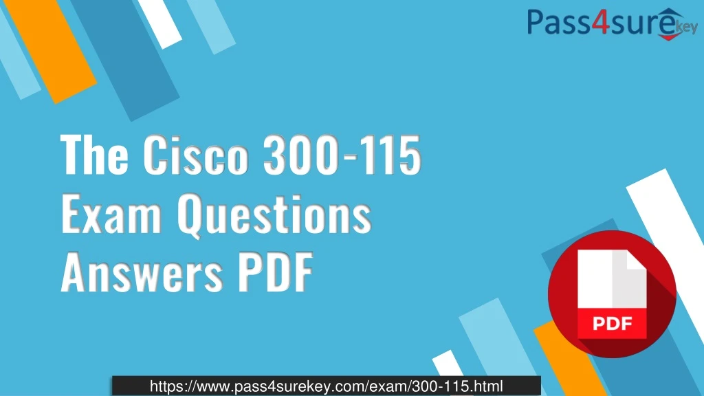 the cisco 300 115 exam questions answers pdf