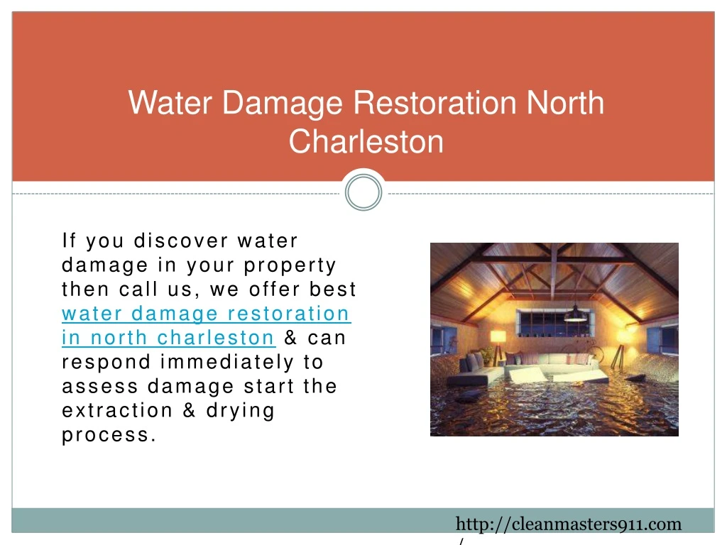 water damage restoration north charleston