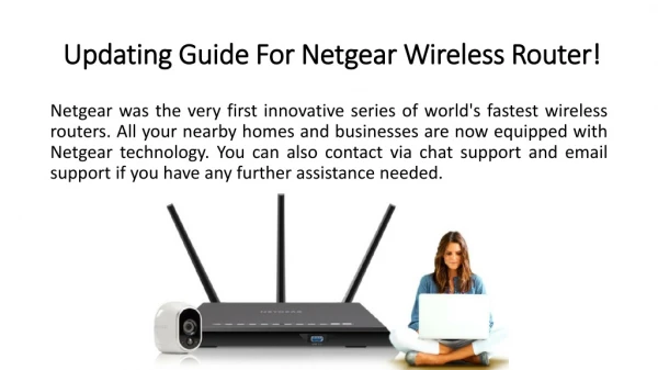 Updating Guide For Netgear Wireless Router!