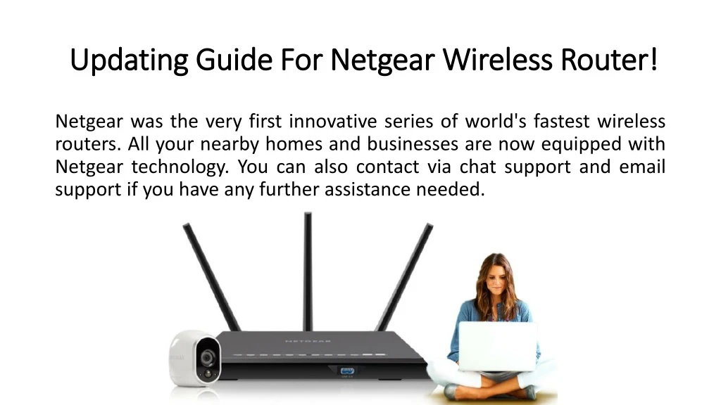 updating guide for netgear wireless router
