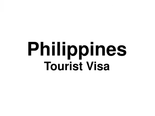 Philippines Visa for Indians | philippines visa