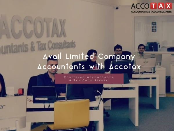 Take Advantage of Limited Company Accountants with Accotax
