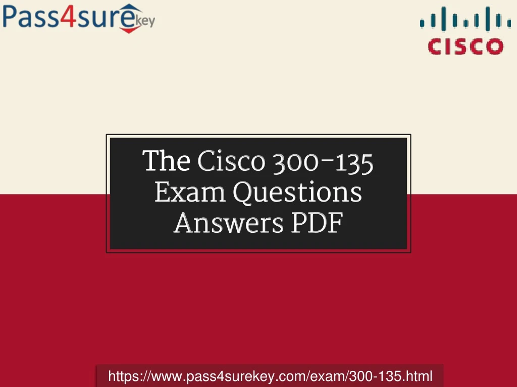 the cisco 300 135 exam questions answers pdf